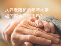 从养老陪护到老年大学，如何掘金万亿市场？